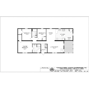 Moonlight Creek Ranch Double Wide Mobile Home Mansion Elite – 28 x 60